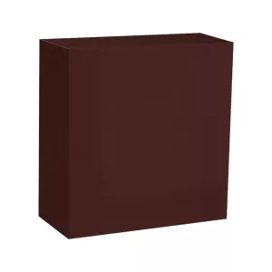 Serviette 40x40cm 3 couches 1/4  Marron